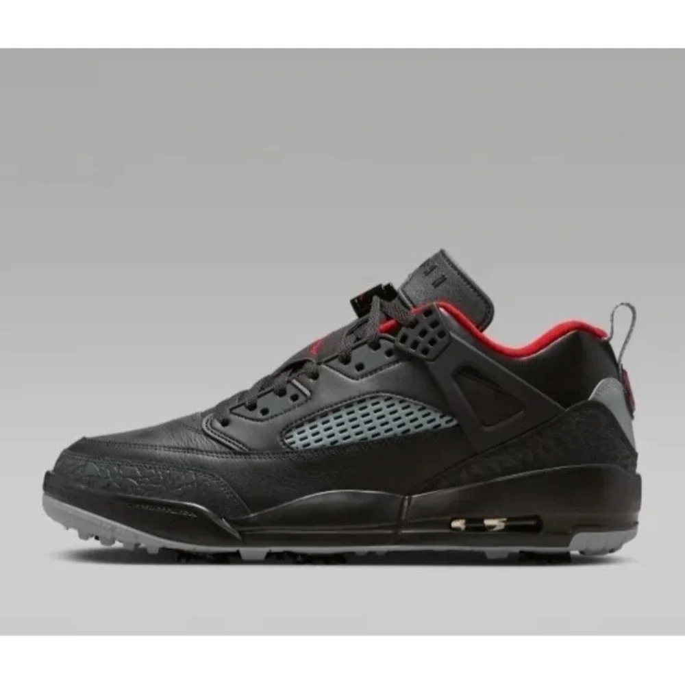 Nike Air Jordan Spizike Golf Mens Sz 10 Shoes Black/Varsity Red HQ4365-002 NEW